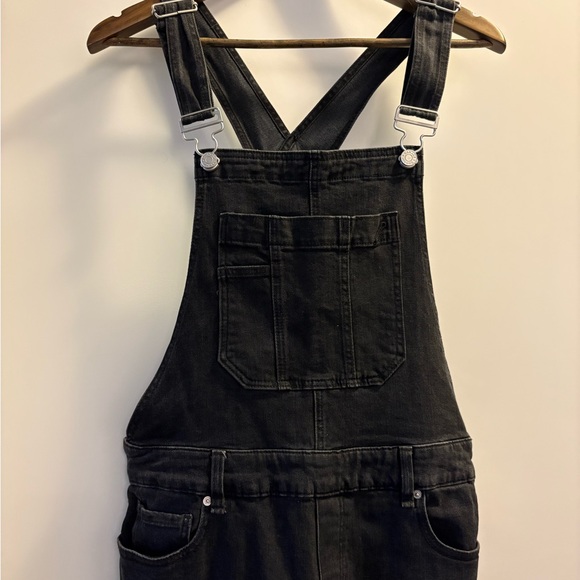 Garage Denim - Garage Black Washed Denim Overalls